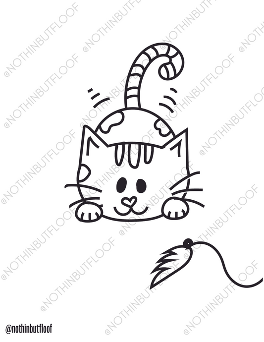 Playful Kitty Butt Wiggle - Digital Download